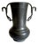 Art Deco Pewter Vase With Greyhound Handles For Sale
