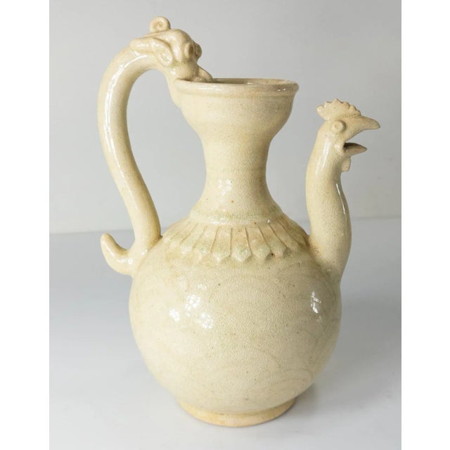 20th Century Decorative Chinese Tang Song Style Chinese Chinoiserie Ewer For Sale In New York - Image 6 of 12