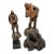 1960s Michael Garman Retired Aviator Sculpture Collection – 4-Piece Set (Early Flying Man, and There I Was, Flying Leather & Pilot Bust) For Sale