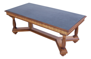 Marble-Topped Table, Brianza, Italy, 1940s