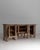 This bold 1970s French Brutalist buffet is crafted from solid oak and exemplifies the movements emphasis on strength,...
