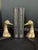 1970s 2 Vintage Brass Duck MCM Bookends - Sarreid Ltd. Style For Sale - Image 5 of 6