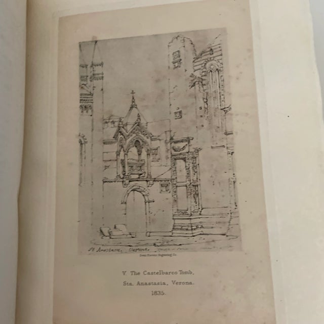 1894 John Ruskin Verona and Other Lectures Book For Sale In New York - Image 6 of 10
