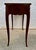 Brown 1940s French Louis XV Vanity Table with Mirror and Side Drop Leaves For Sale - Image 8 of 10
