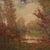 E. Rossi, Italian Woodland Landscape, 1940, Oil, Framed For Sale - Image 4 of 15