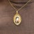 Vintage French 18k Gold and Enamel Pendant, 1900 For Sale - Image 4 of 18