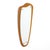 1960s Mid Century Asymmetrical Wall Mirror For Sale - Image 5 of 8