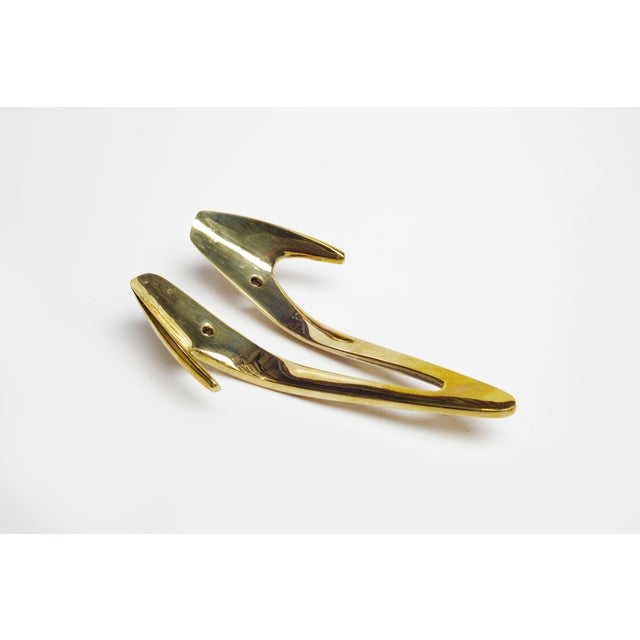 Carl Auböck #4994-1 Wall Hook, Austria 2022. This piece is attributed to the mentioned designer/maker. It has no...