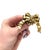Mid-Century Modern Antique William Spratling Mexican Gilt Sterling Silver Bow or Ribbon Brooch For Sale - Image 3 of 11