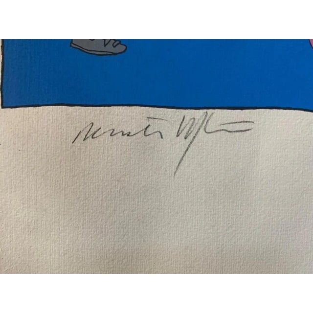 Renato Volpini, Useless Characters and Machines, Lithograph For Sale - Image 7 of 8