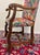 Antique Pair of Catalan Style Carved Oak Recently Upholstered Armchairs C. 1920s For Sale - Image 12 of 18