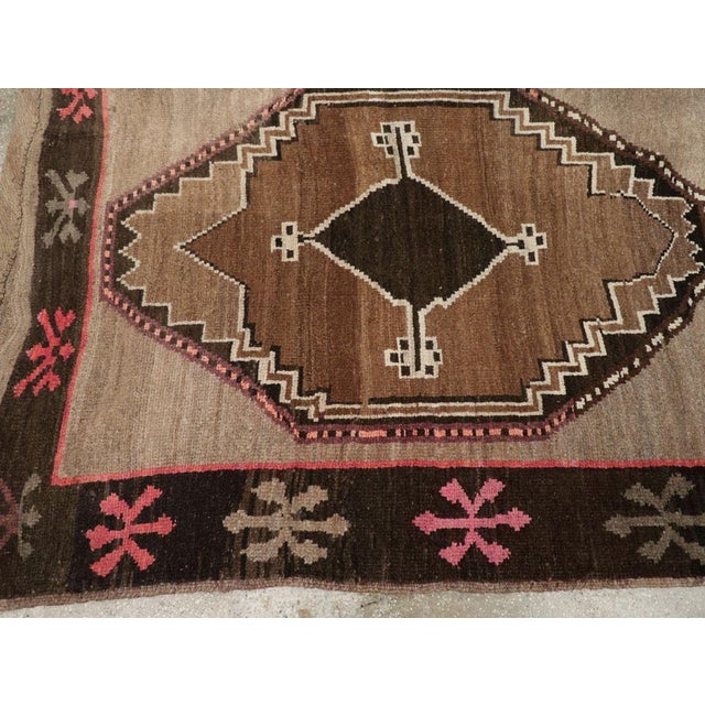 Mid 20th Century Galerie Shabab Collection Mid-20th Century Turkish Anatolian Tribal Carpet For Sale - Image 5 of 8