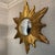 Mid 20th Century Petite Gilt Sunburst Convex Wall Mirror For Sale In New York - Image 6 of 7