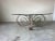 80's Postmodern Spiral Scrolled Iron Square Coffee Table For Sale - Image 10 of 13