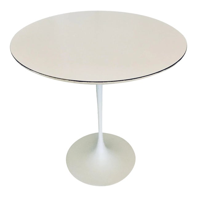 Authentic Eero Saarinen Tulip Side Table for Knoll Mid Century Modern Danish 1960s For Sale