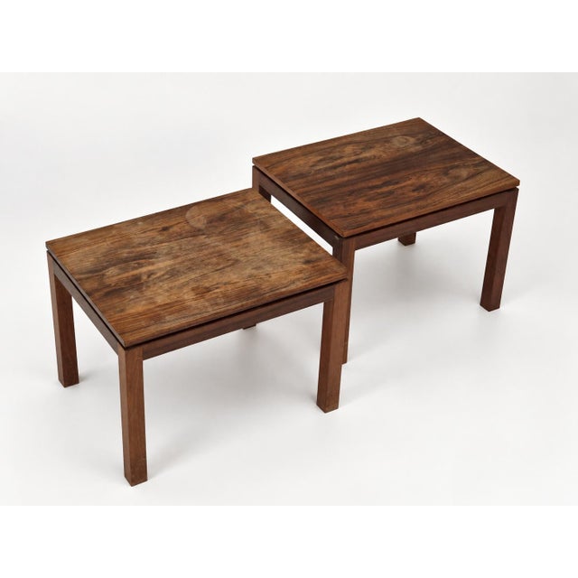 Side Tables in Rosewood, Denmark, 1960s, Set of 2 For Sale - Image 10 of 18