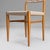 Wood Wooden and Raffia Chairs, 1950s, Set of 4 For Sale - Image 7 of 14