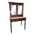 Early 1900s Dutch Rosewood Bonheur Du Jour Writing Desk and Mirrored Cabinet For Sale