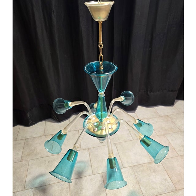 Glass Sinfonia Chandelier from La Murrina, 1980s For Sale - Image 7 of 15