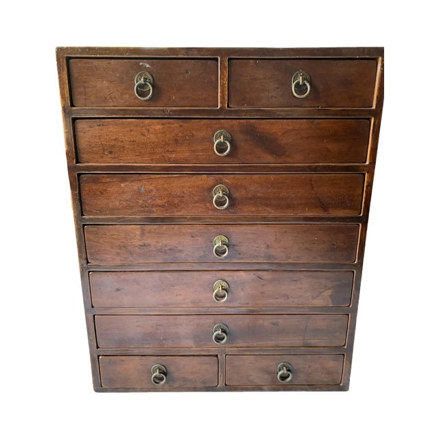 Late 19th Century Camphor Wood Lacquered Chinese Scholar Cabinet 'Qing Dynasty' For Sale - Image 9 of 12