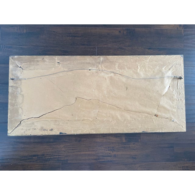 Early 19th Century Lake & Woods Landscape Oil Painting With Deer and Birds For Sale In Las Vegas - Image 6 of 12