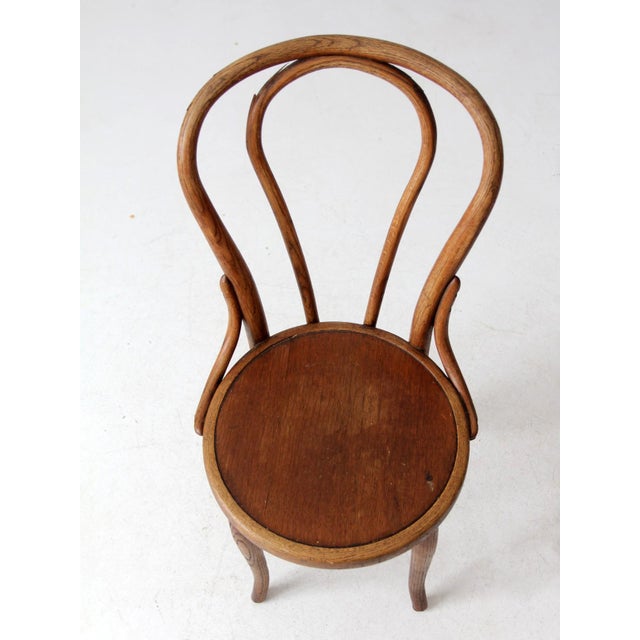 Antique Herhold Chair Co Bentwood Cafe Chair For Sale - Image 11 of 15