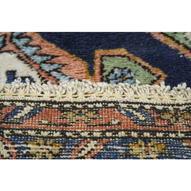 Off-white 1960s Vintage Ardevil Rug 11'2'' x 11'8'' For Sale - Image 8 of 12