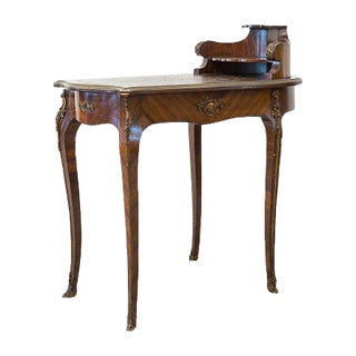 Antique 19th Century Walnut Desk For Sale