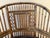 Brown 1970s Brighton Pavilion Chair, Scorched Bamboo For Sale - Image 8 of 8