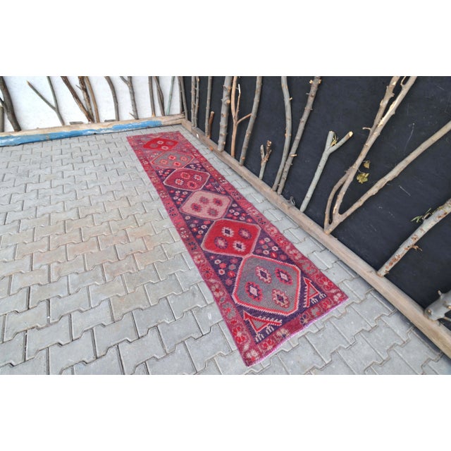 1960s Turkish Runner-2′6″ × 10′1″ For Sale - Image 11 of 11