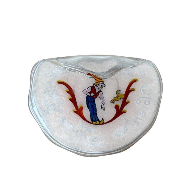 Trinket Tray in Enameled Glass by Émile Gallé For Sale - Image 3 of 9