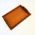 Mid 20th Century Large Rectangular Teak Nesting Trays - Set of 2 For Sale - Image 5 of 11