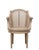Beige Louis XVI Style Barrel Cane Desk Chair, 1900 For Sale - Image 8 of 13