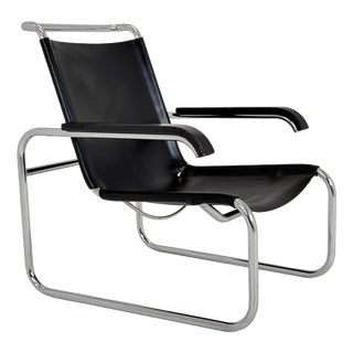 Mid-Century B35 - S35 L Lounge Chair by Marcel Breuer Bauhaus for Thonet, 1980s For Sale