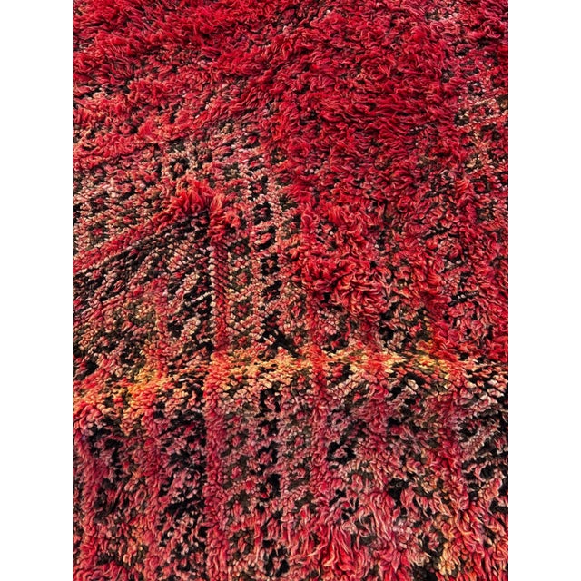 Mid 20th Century Beni M’Guild Moroccan Rug For Sale - Image 10 of 11