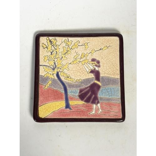 Vintage French Serving Tray, 1940 For Sale - Image 11 of 14