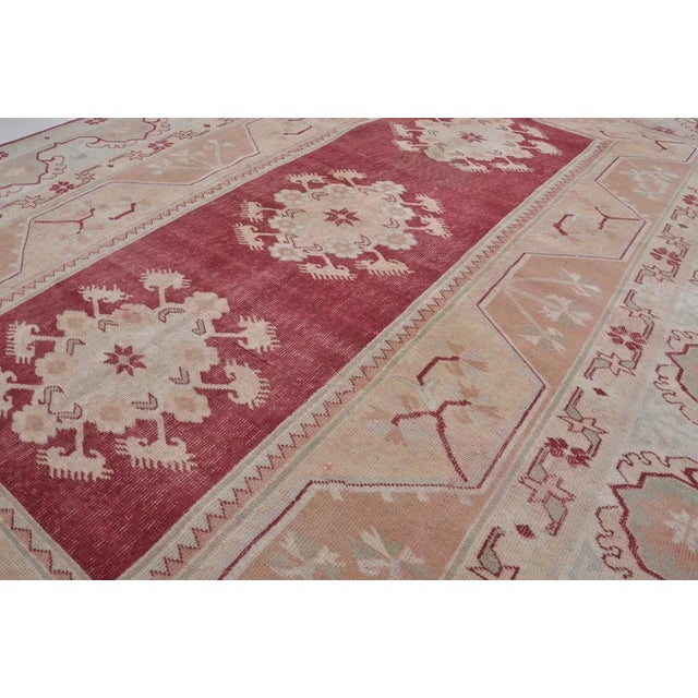 1960s Oversize Anatolian Turkish Floor Carpet For Sale - Image 10 of 11