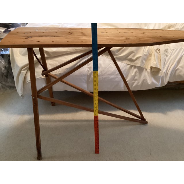 1920s 1920-30 First Lady Ironing Table Laundry For Sale - Image 5 of 14