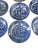 Blue Vintage Blue and White Willow Pattern Decorative Set of Plates Made in Japan For Sale - Image 8 of 8