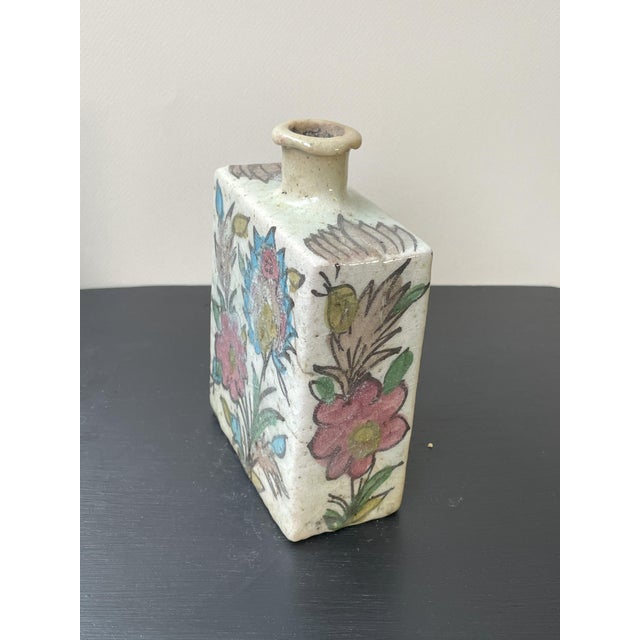 Small White Qajar Vases, Set of 2 For Sale - Image 3 of 10