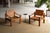 This stunning pair of s10 lounge chairs, designed by pierre chapo and crafted in his own atelier in france in 1964,...