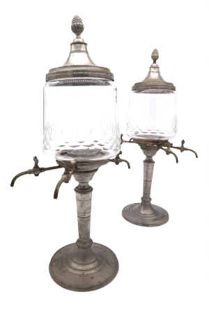 Absinthe Fountains, 1900s, Set of 2
