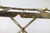 Brass Vintage Brass Folding Luggage Rack For Sale - Image 8 of 9