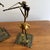 Late 20th Century Pair of Metal Brutalist Instrumentalists For Sale - Image 4 of 6