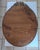 Traditional Antique Oval Oak Beveled Wall Mirror – Late Victorian / Edwardian – Carved Crest For Sale - Image 3 of 11