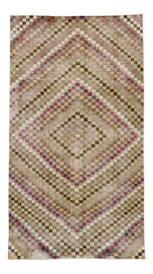 Vintage Turkish Sivas Rug - 05'07 X 10'00