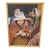 1960s Realistic Folk Art Original Painting of Indigenous People Signed Parrotts For Sale
