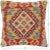 Textile Shabby Chic Turkish Rees Hand Woven Kilim Pillow For Sale - Image 7 of 8