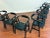 GETAMA Hans J Wegner for Getama Dining Chairs With Wood Inlay on the Arms - Set of 8 For Sale - Image 4 of 12