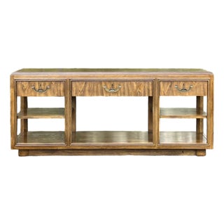 Drexel Heritage Accolade Campaign Style Console For Sale